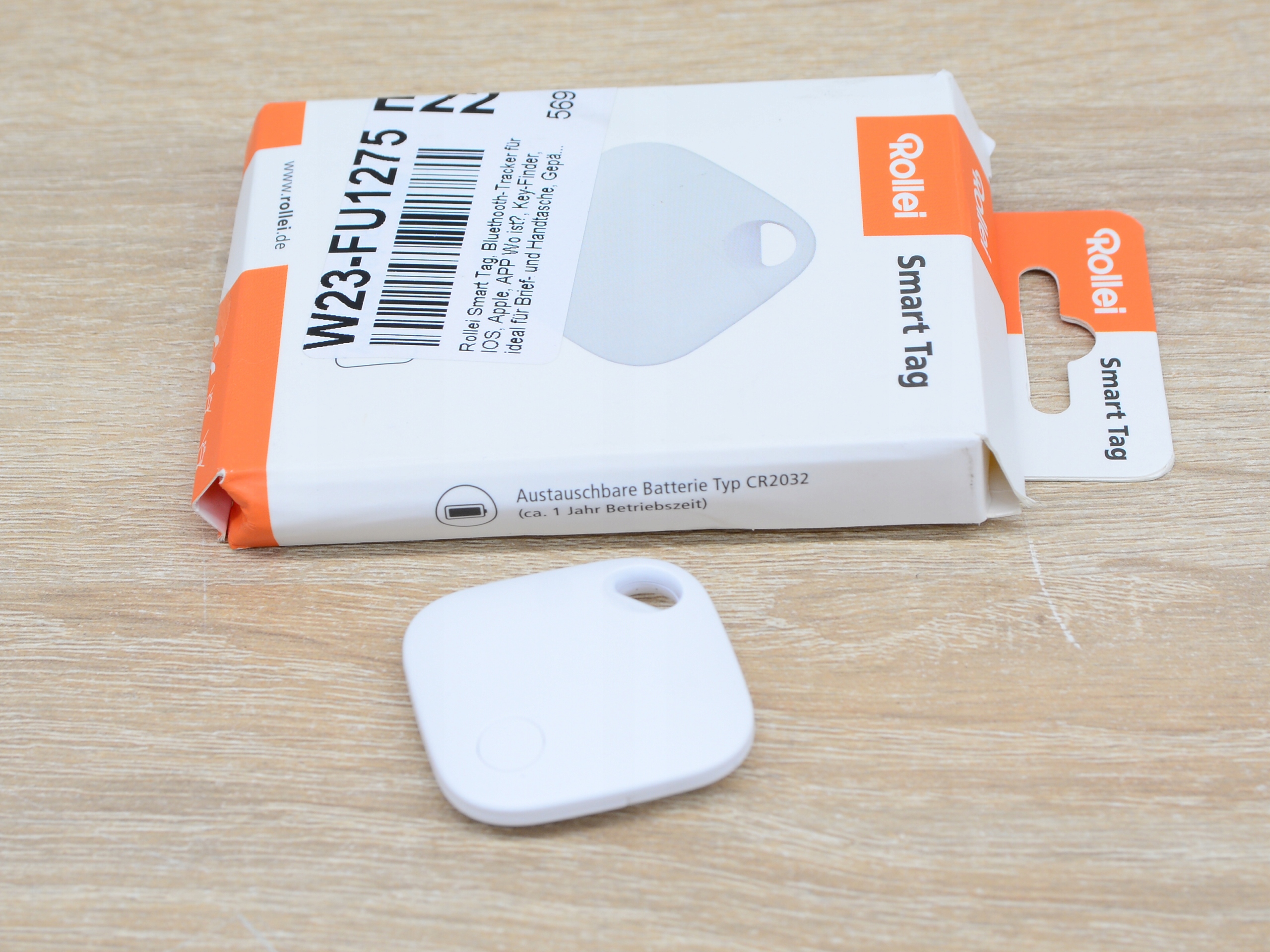 Rollei Smart Tag Bluetooth Tracker do iOS, Apple lokalizator Key-Finder EAN (GTIN) 4048805450039