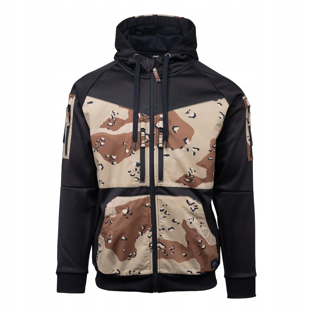 Mikina Rogue Hoodie (FullZip) černá/6 Color Dese