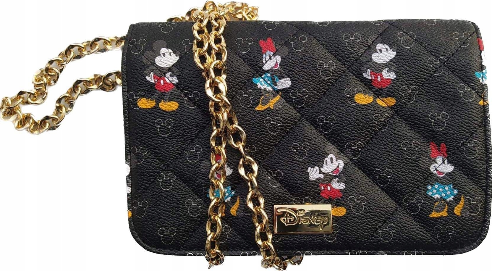 DISNEY FAJNA TOREBKA MINNIE MIKI MOUSE BLACK