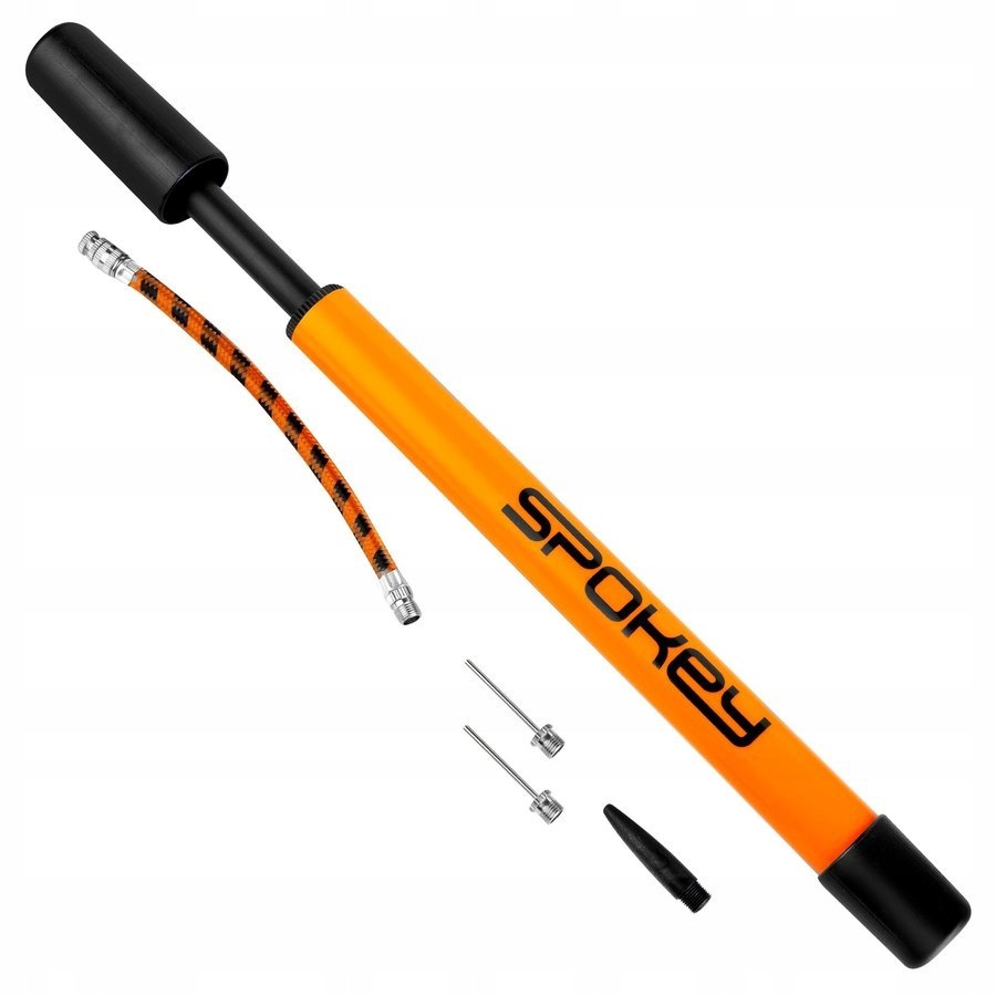 Pompka Uniwersalna Do Roweru Piłek + Końcówki Waga 190 g