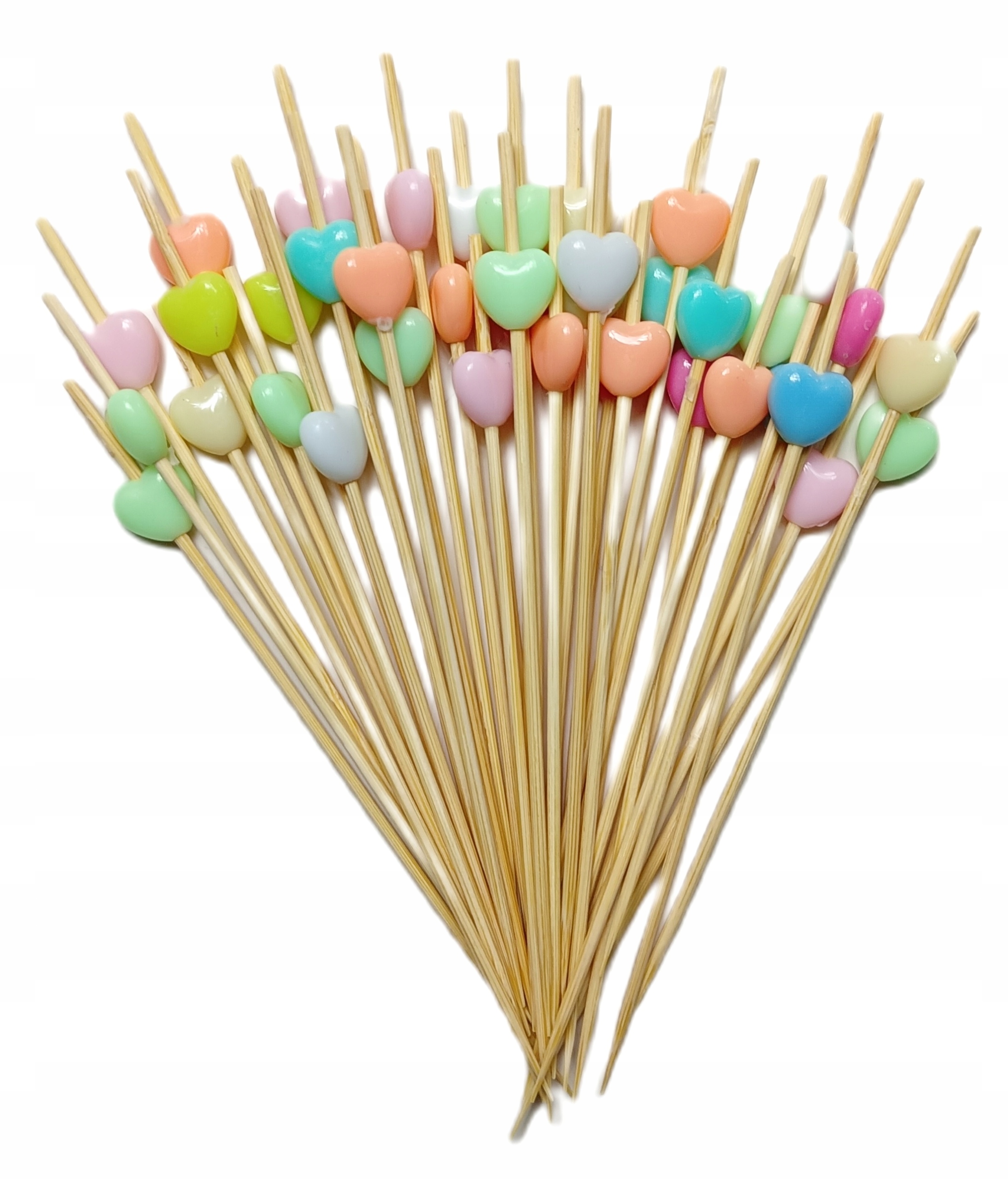 PATYCZKI WYKAŁACZKI OZDOBNE SERCA 40 SZTUK