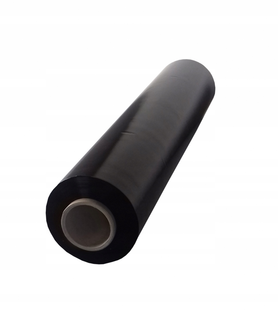 

Czarna folia stretch strecz 3kg mocna, gruba