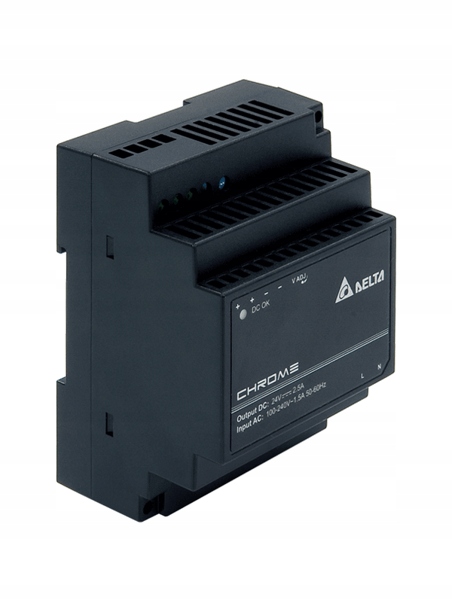Delta Napájecí Zdroj Pro 60W Din Lištu 24V DRC-24V60V1AZ
