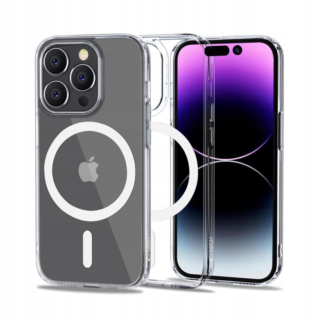 Etui do iPhone 14 Pro Tech-Protect FlexAir Hybrid przezroczyste