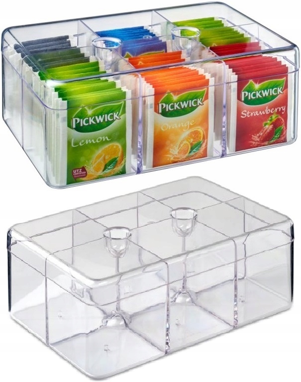 

Mepal Pojemnik Na Herbatę Saszetki Transparentny