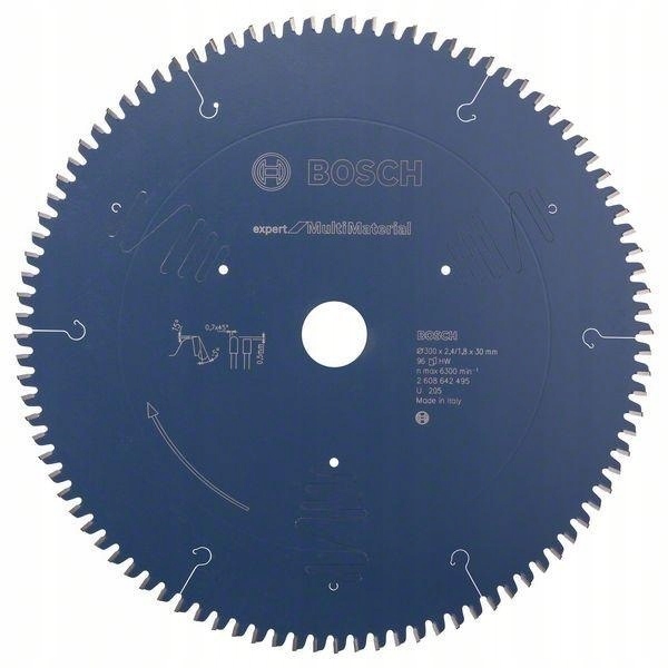 Bosch Piła Tarczowa Expert For Multi Material 300*30/96 T