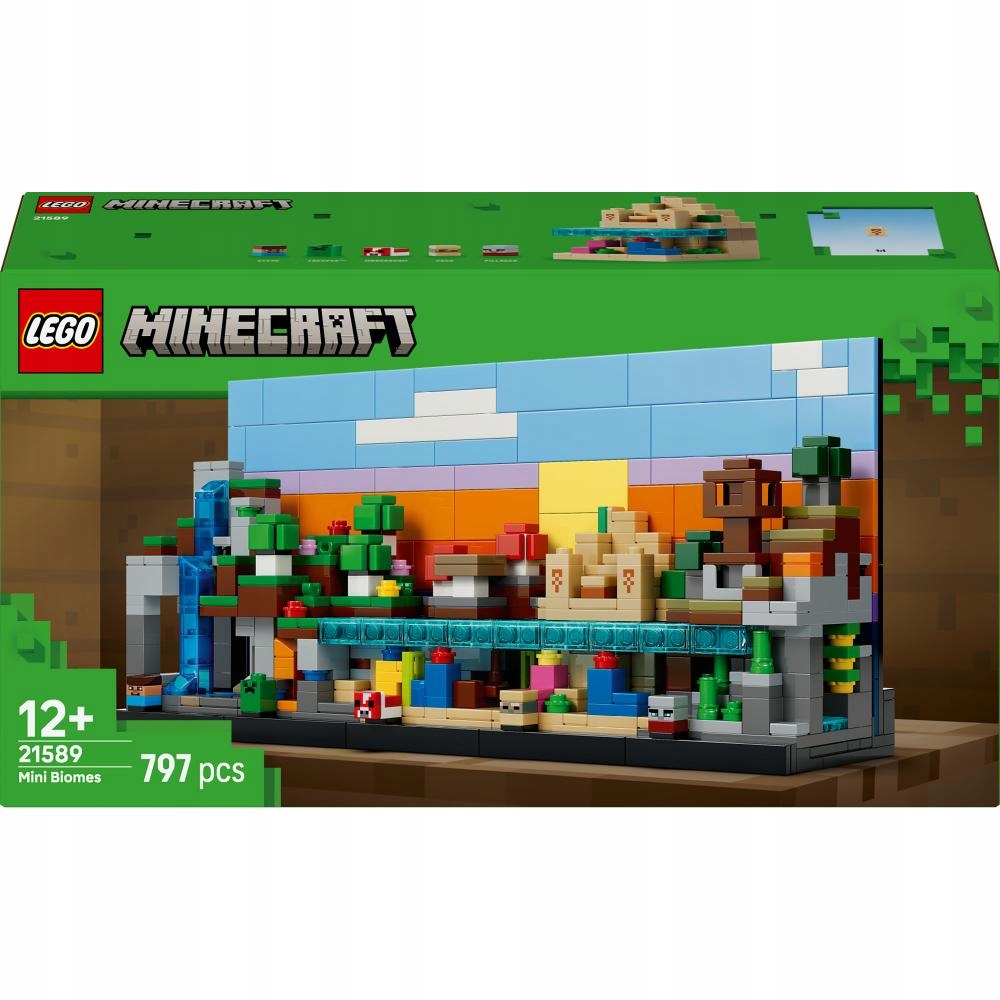Lego Minecraft Minibiomy 21589