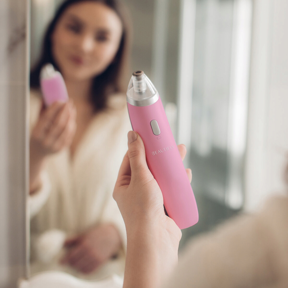 Urządzenie do mikrodermabrazji Beautifly B-Derma + B-Pure ZESTAW Zasilanie akumulatorowe