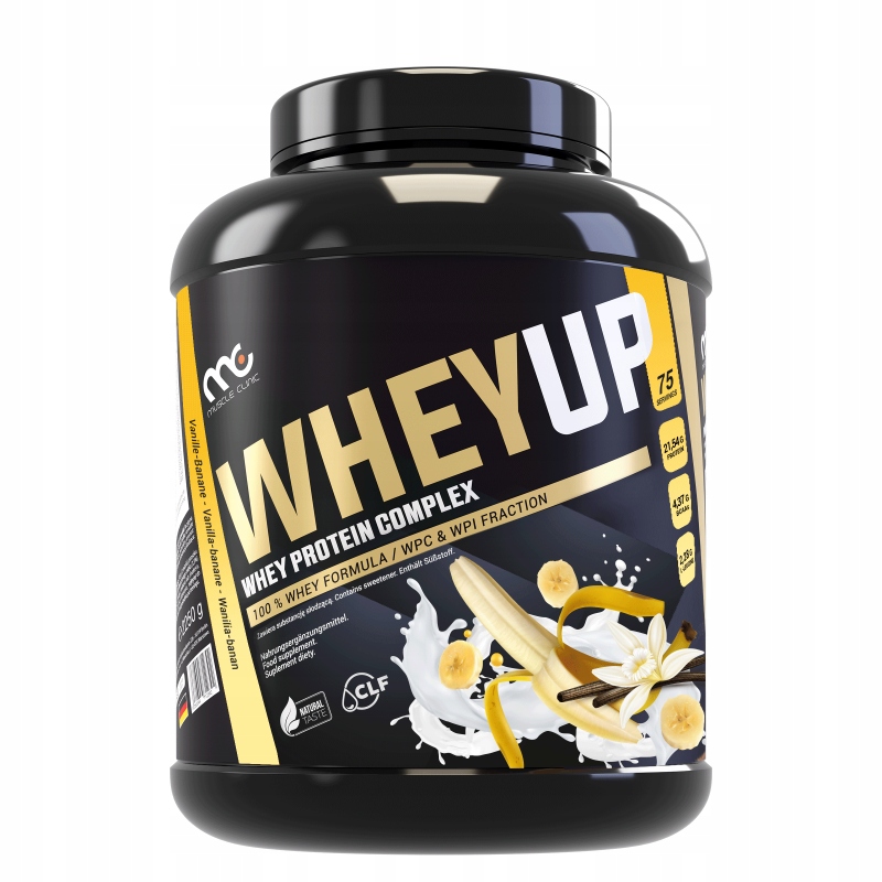 Muscle Clinic Whey Up 1800 g Wpc syrovátkový koncentrát čistý Top