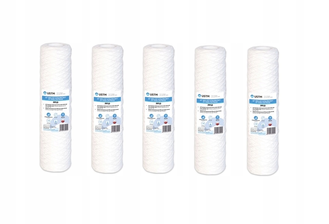 

Wkład, Filtr Do Wody Sznurkowy PP10 5SZT