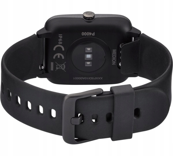 SMARTWATCH ZEGAREK MEDION AKTYWNY GPS IP68 SPORT SMART SMS KROKI TĘTNO SEN Komunikacja Bluetooth