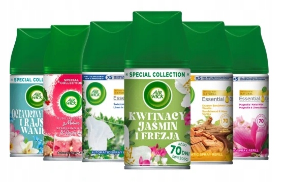 Air Wick Freshmatic Wkład 250ml x6 zestaw