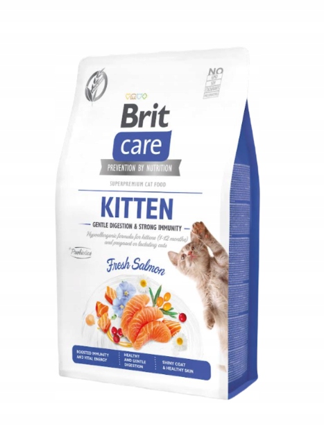 Levně Brit Care Grain-Free Kitten pro koťata s šetrným trávením a imunitou 2 kg