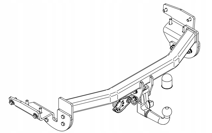 HAK HOLOWNICZY LEXUS RX RX450HL IV 2017- Numer katalogowy producenta L-168
