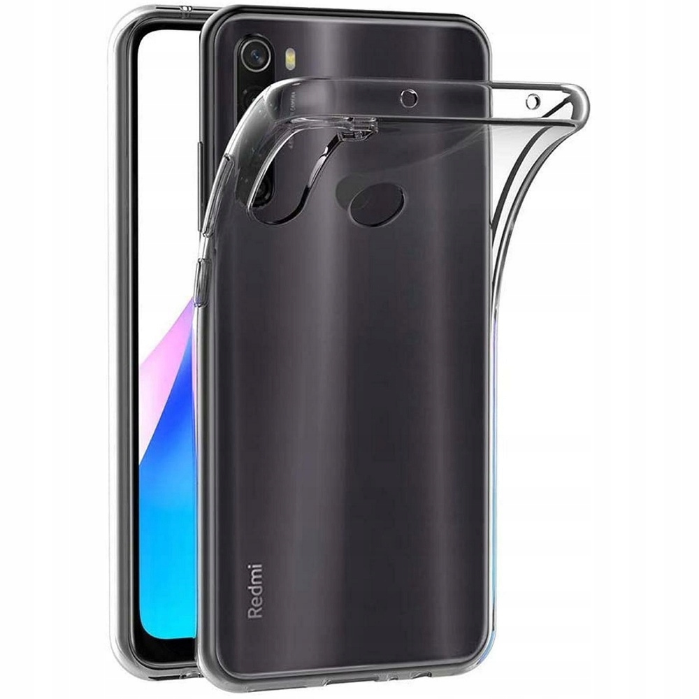 

Etui do Xiaomi Note 8T Przezroczyste Slim +szkło