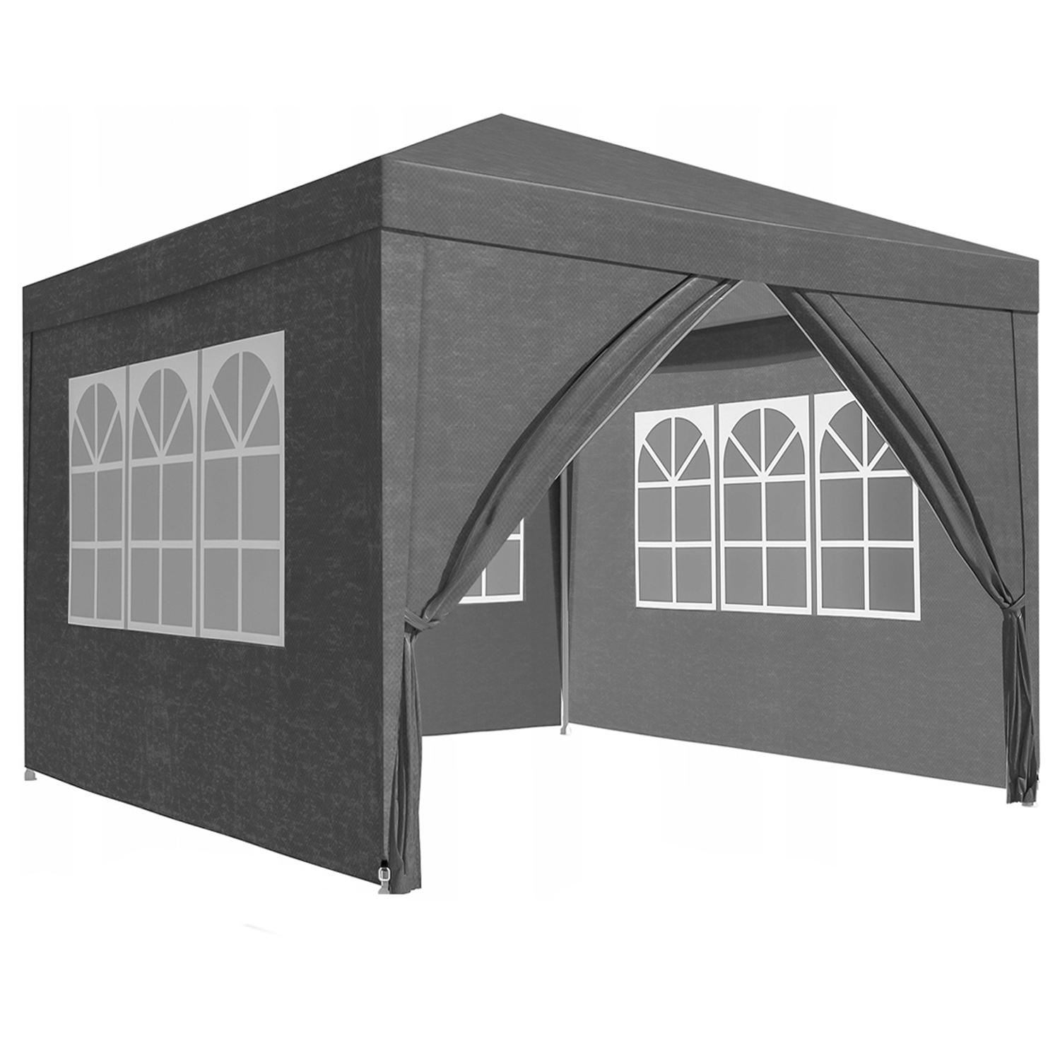 Pavilon Stan pro zahradu 3x3 Okna 4 Stěny