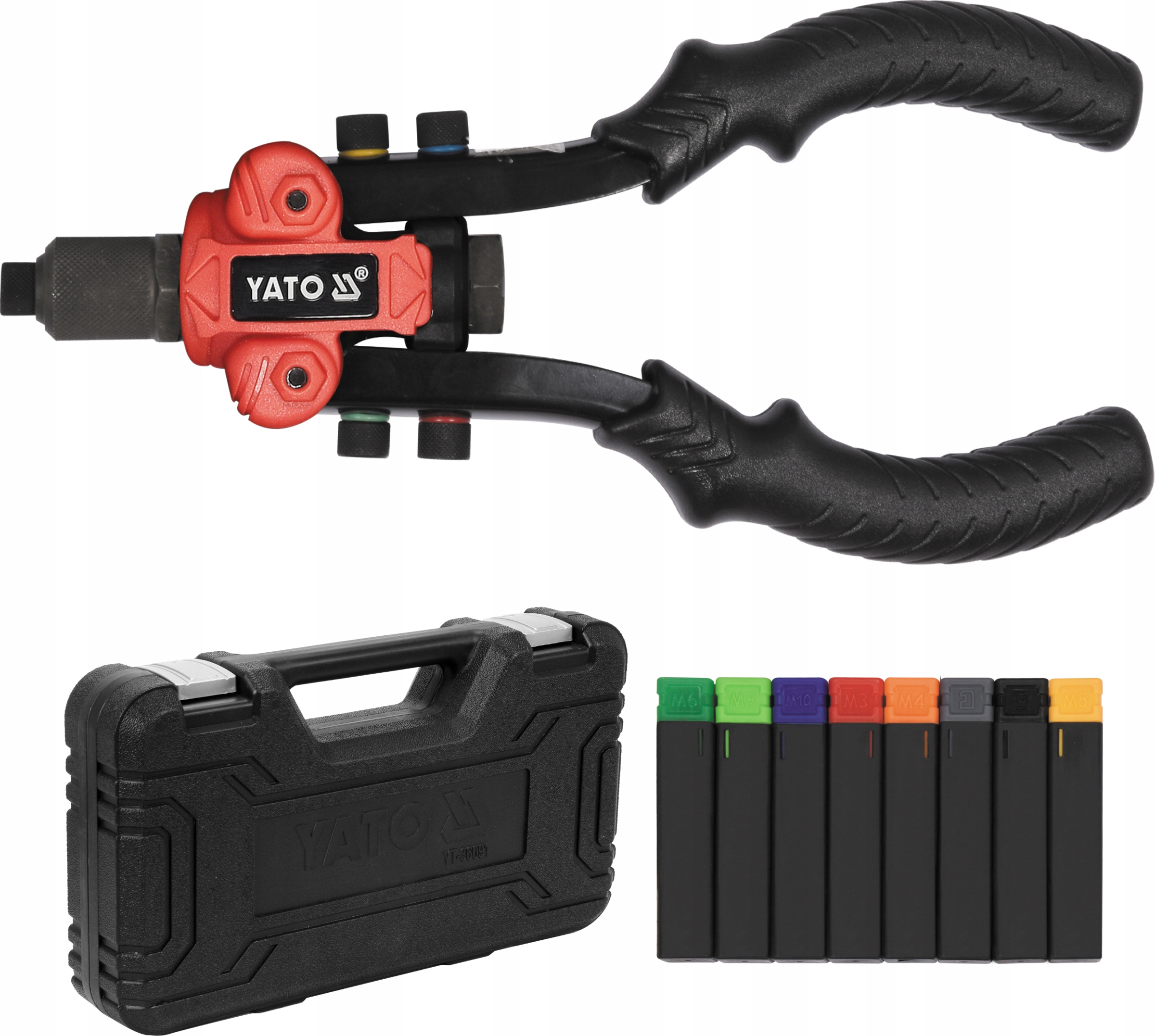 

Nitownica Ręczna M3-M12 2w1 Do Nitonakrętek Nitów