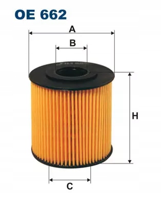 FILTRON FILTR OE662 VOLVO OE 662 Typ samochodu Samochody osobowe