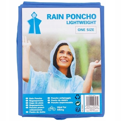 PŁASZCZ PRZECIWDESZCZOWY PELERYNA PONCZO NA ROWER Kod producenta 9788-gold