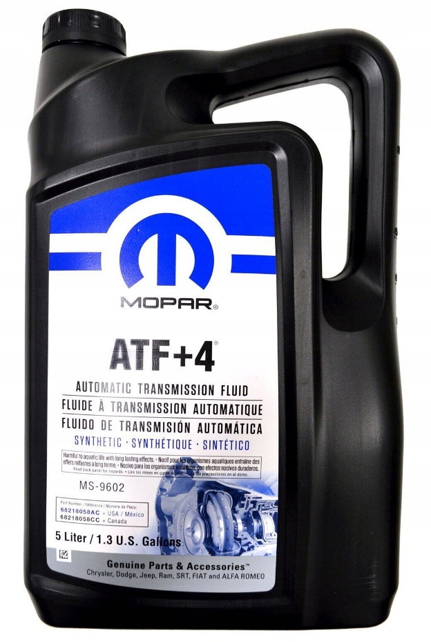 Prevodový olej Mopar ATF+4 5 l