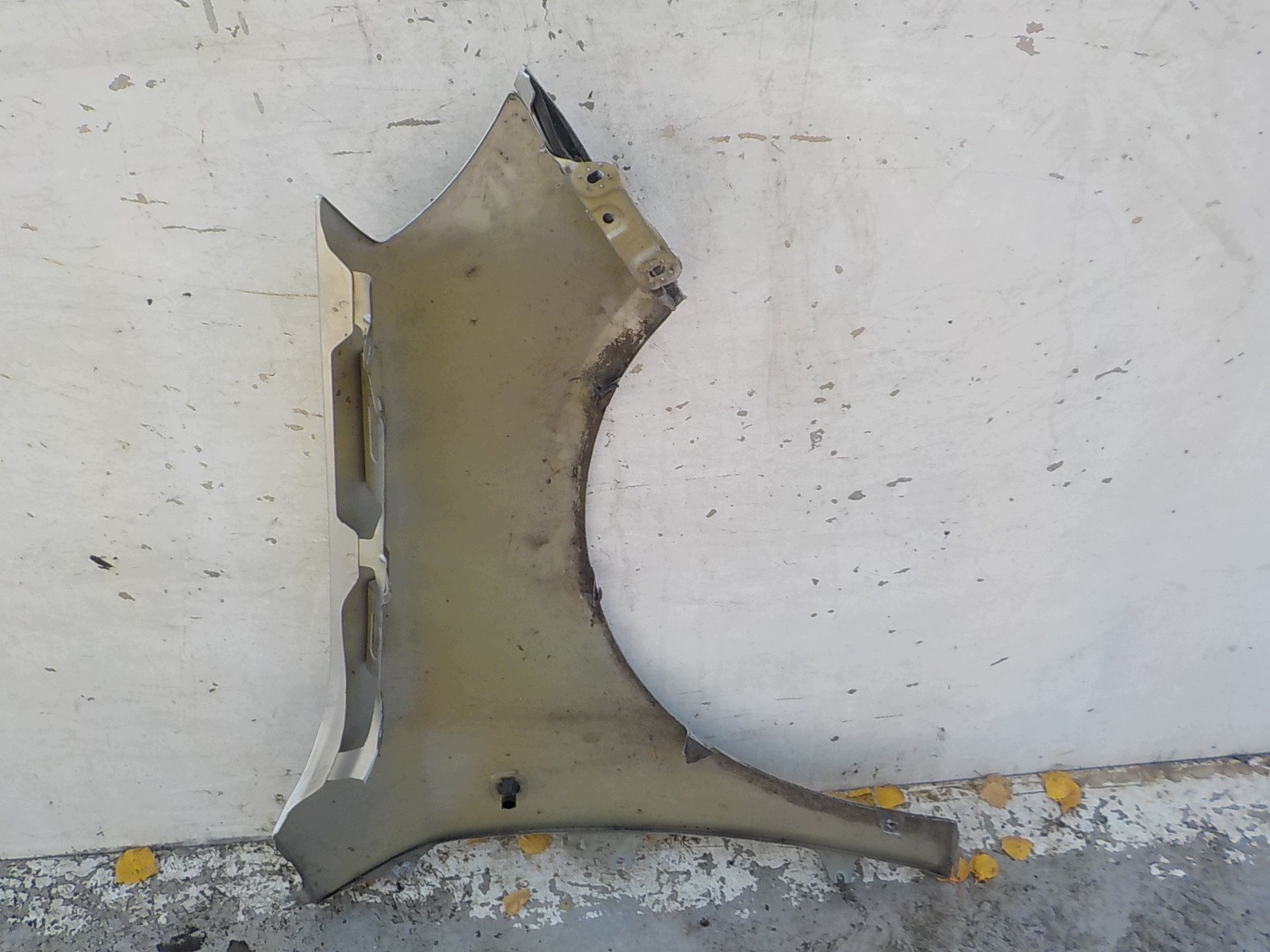 923 SKODA FABIA II LIFT fender left front front