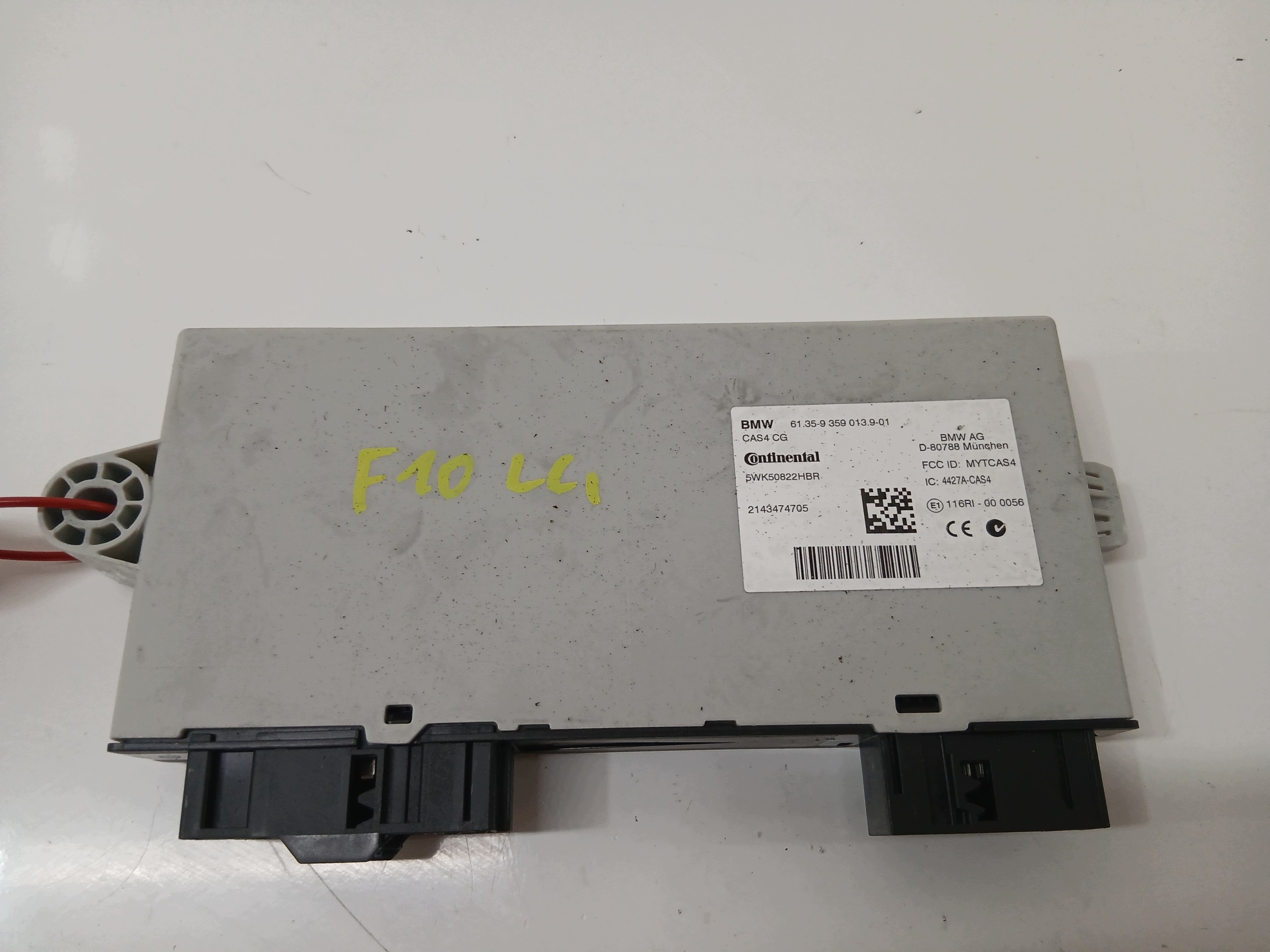 module control unit CAS BMW F10 F11 OE 9359013(0006333)