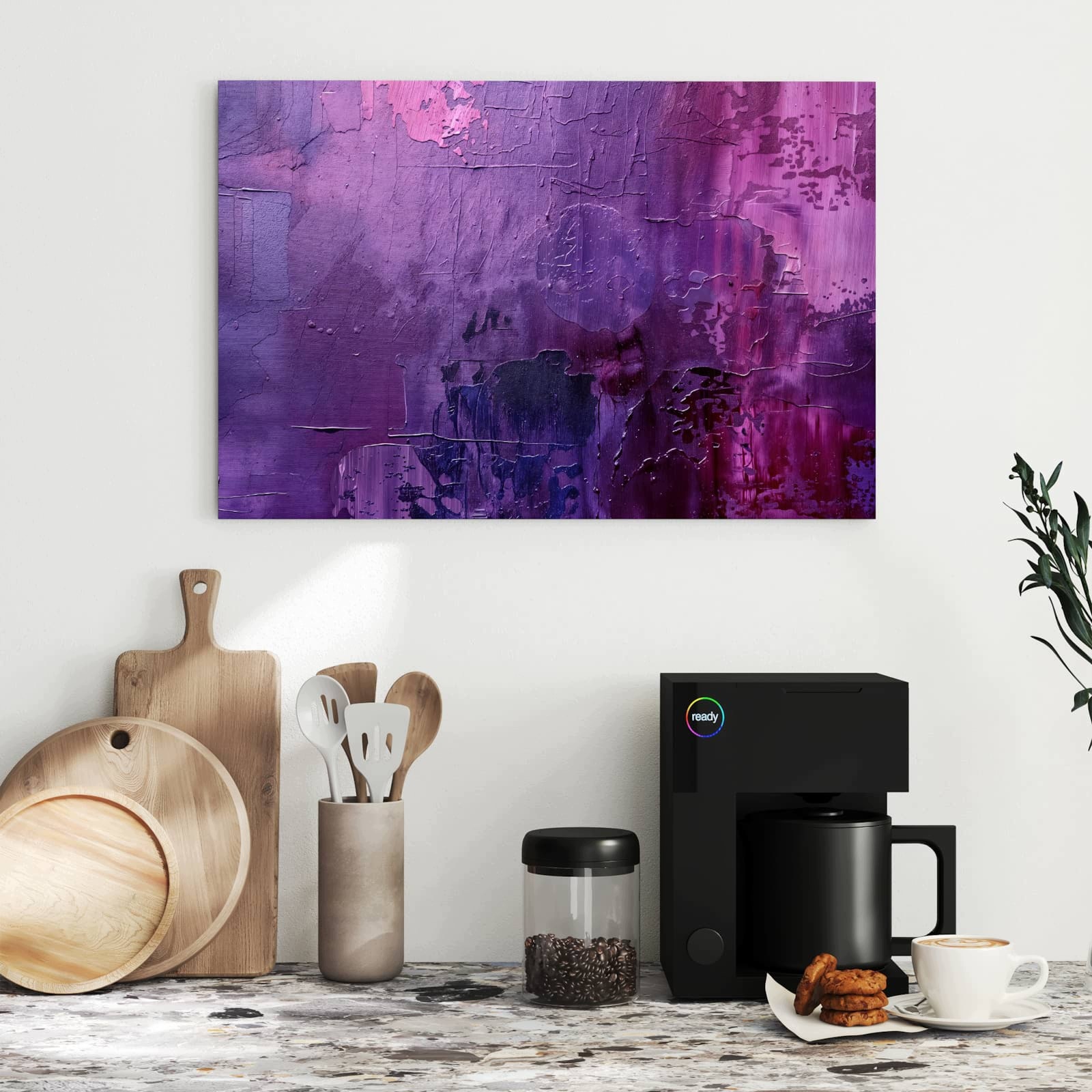 Magnetická tabule Abstraktní Textura Umění 60 × 40 cm