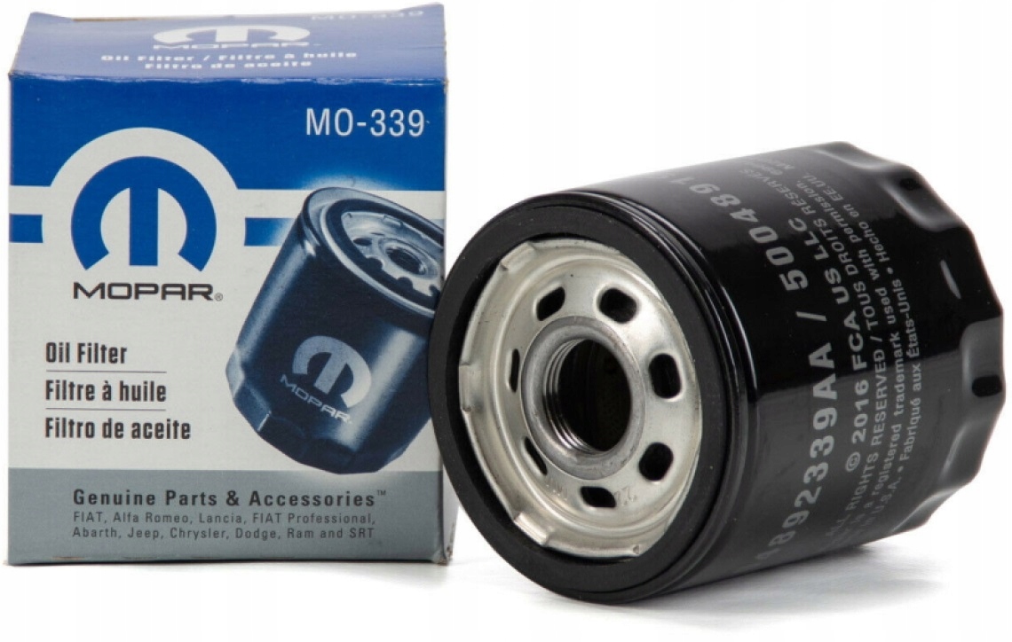 

Filtr Oleju Mopar MO-339 Jeep Dodge Chrysler