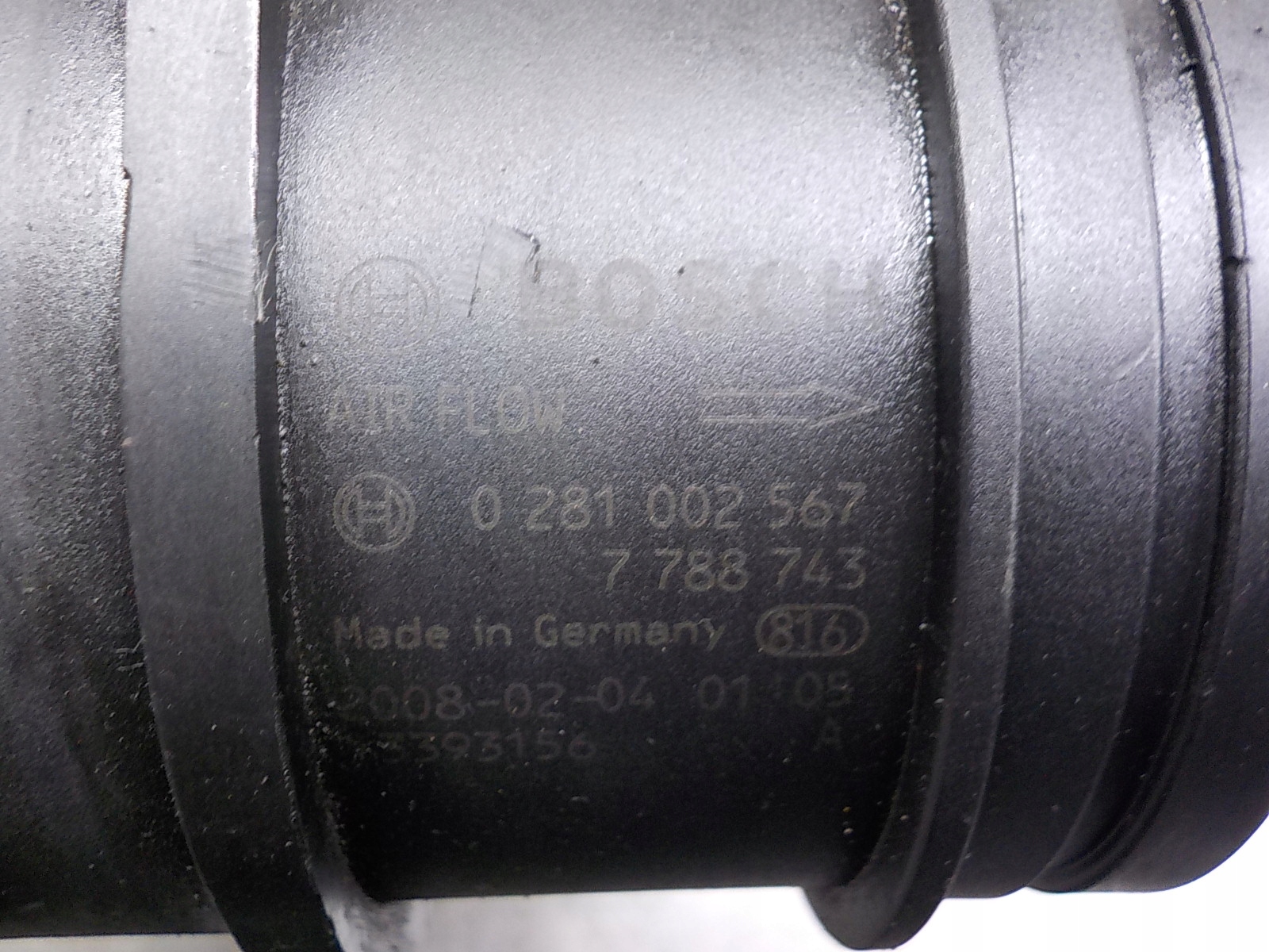 BMW E87 2.0 D flow meter 0281002567
