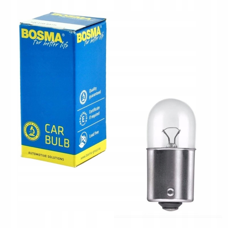 

Żarówka 12V 10W BA15S R10W-POMOC. 1SZT