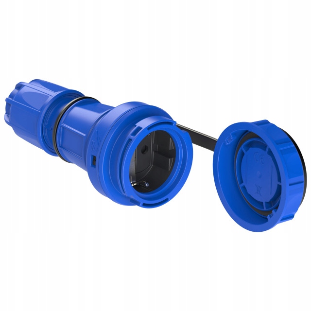 Přenosná zásuvka Pce Nautilus 16A IP68 20251-b Schuko