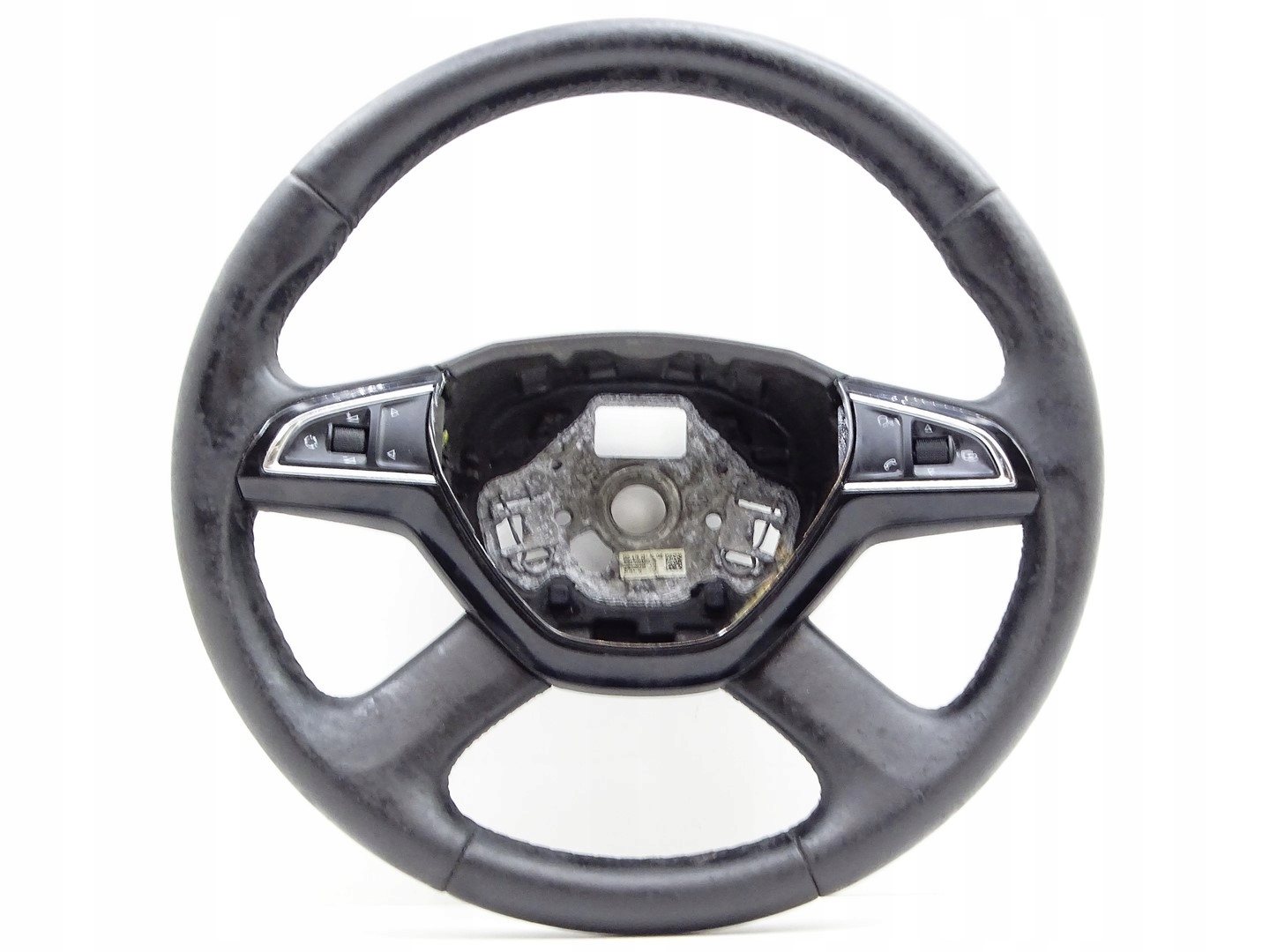 steering wheel, black leather MULTI SKODA OCTAVIA III 5E 5E0419091AC