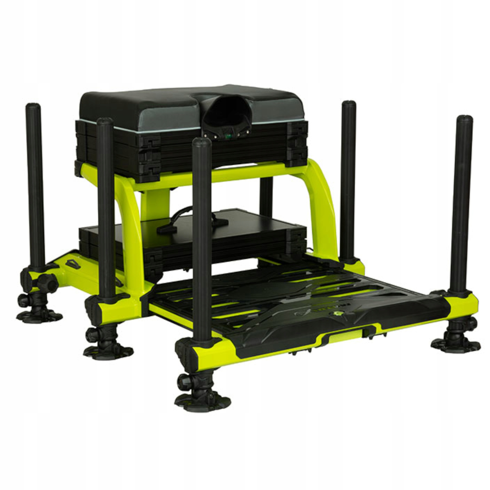 Rybářský koš Sedadlo Matrix XR36 Pro Lime Seatbox