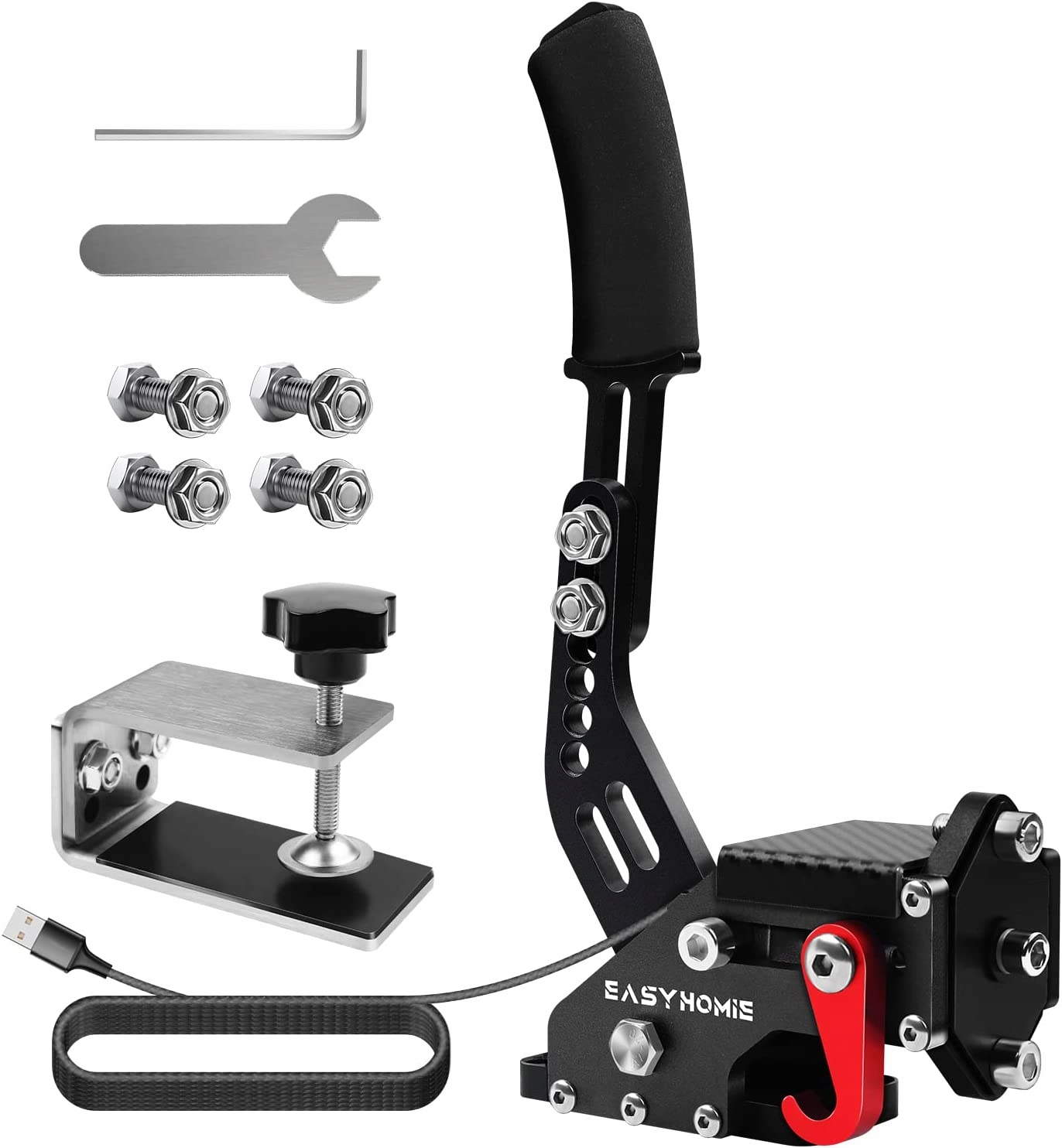 Hamulec ręczny regulowany do Logitech G27 G29 T300 do gier Usb