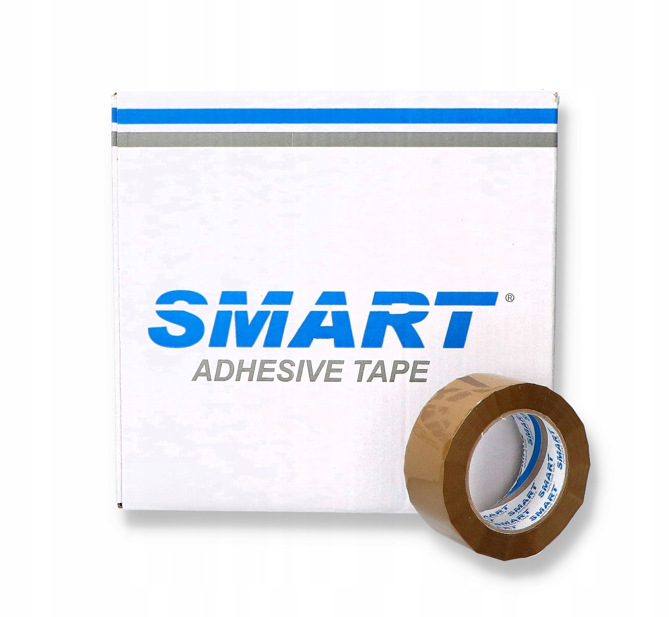 Taśma pakowa Smart 48x66y brązowa 48 mm dł. 60 m kauczuk solvent 36 szt.