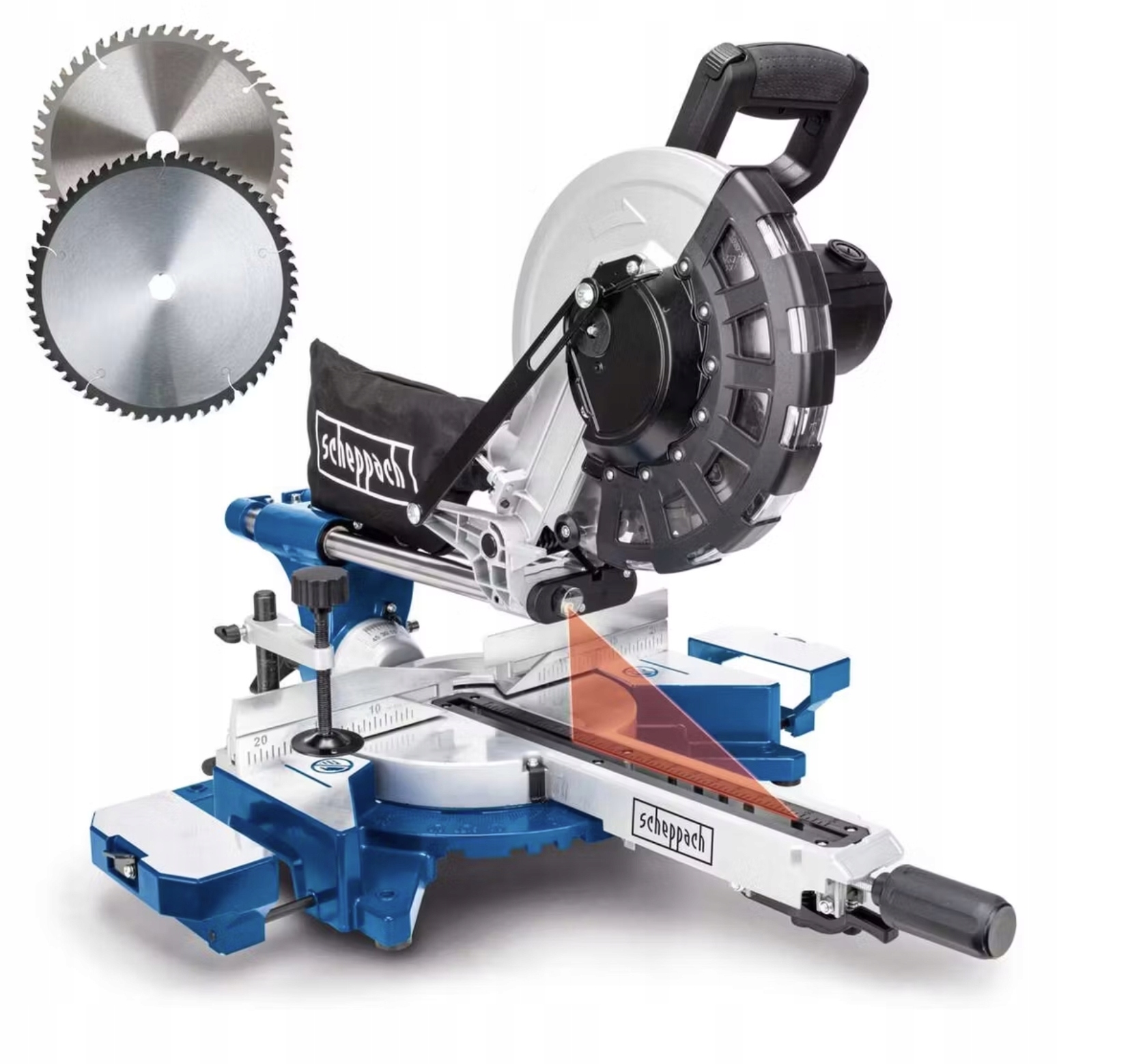 Piła Ukośnica Scheppach HM254 Soft Start 254mm