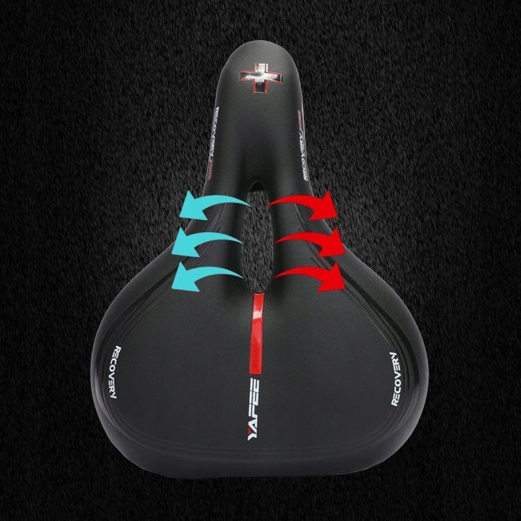 SIODEŁKO ROWEROWE ŻELOWE KOMFORTOWE + LAMPKA LED Marka Aptel