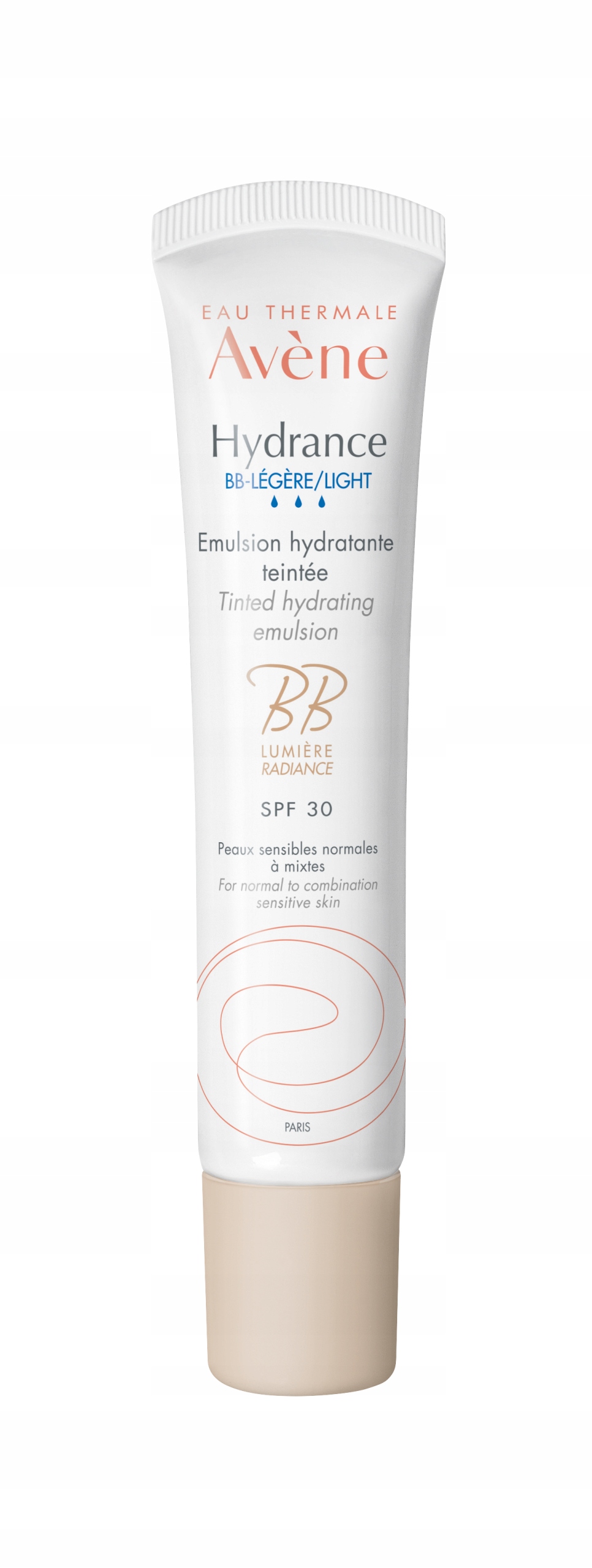Avene Hydrance lekka konsystencja Spf 30 40 ml krem Bb light