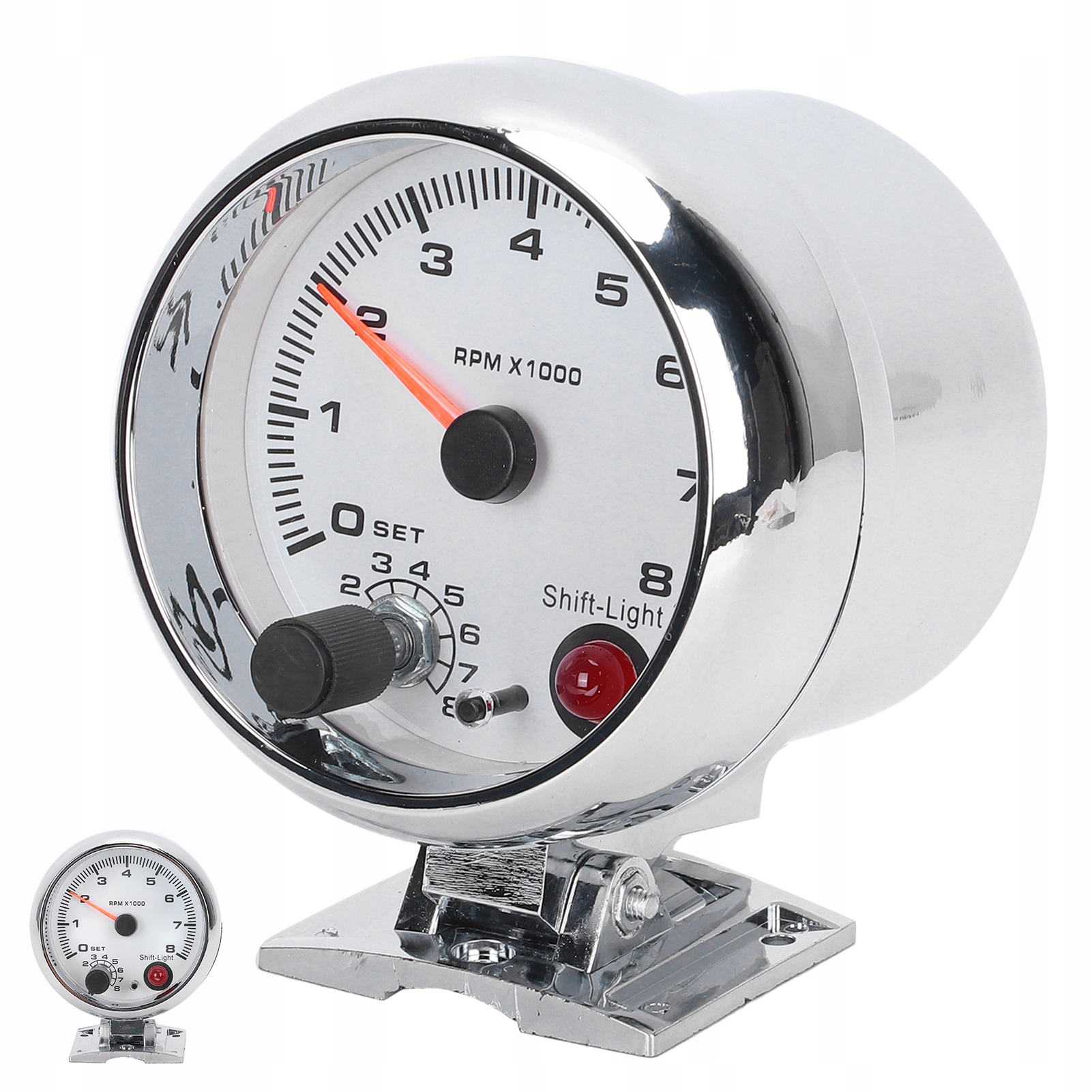 Obrotomierz 3,75 cala 0-8000 obr./min 7-kolorowe EAN (GTIN) 623625815233