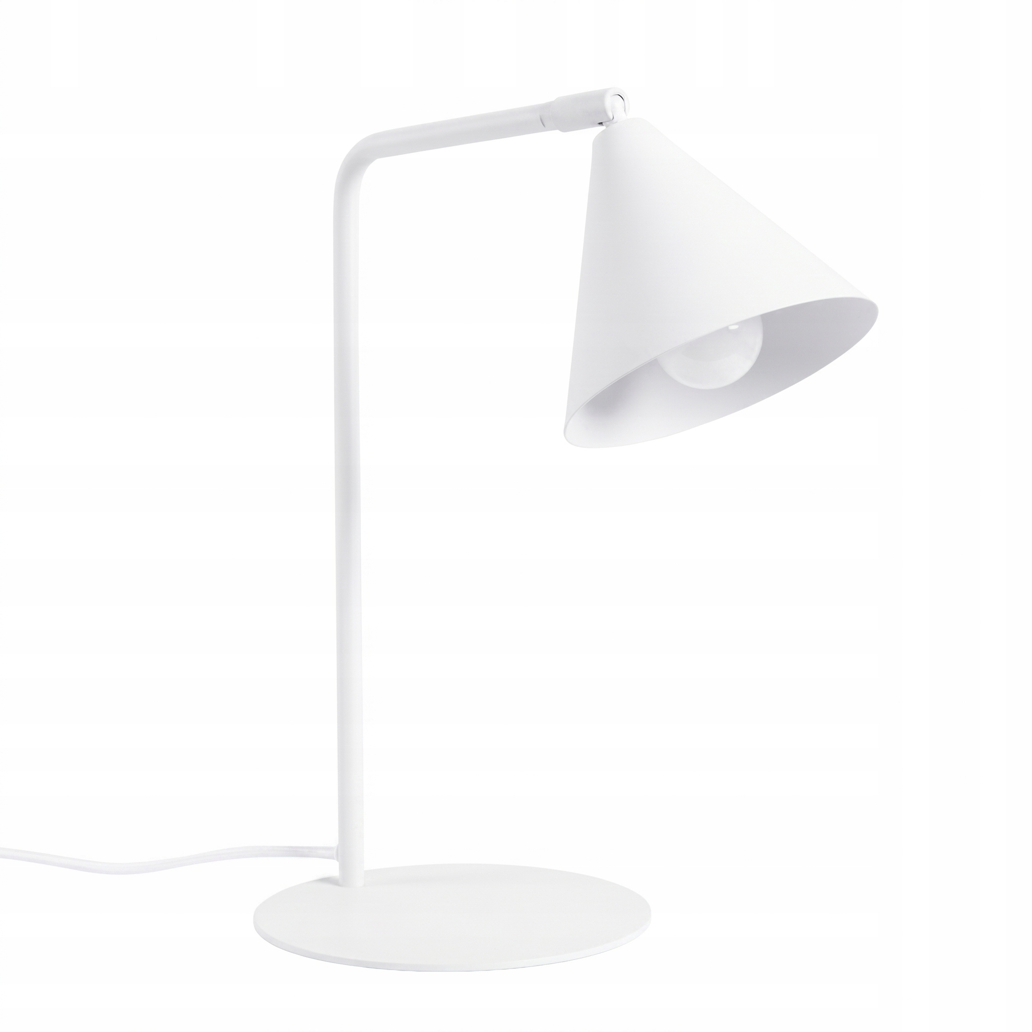Stolová lampa Nox biela Minimalistická nočná lampa Sollux