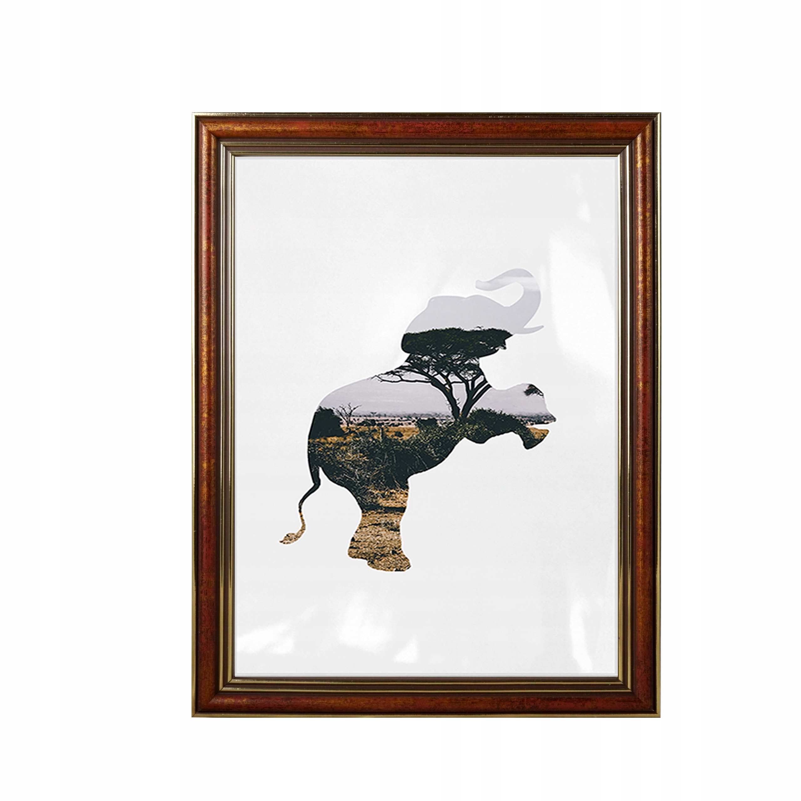 

Ramka 15x21 Astra Miedziany ze złotem Drewno