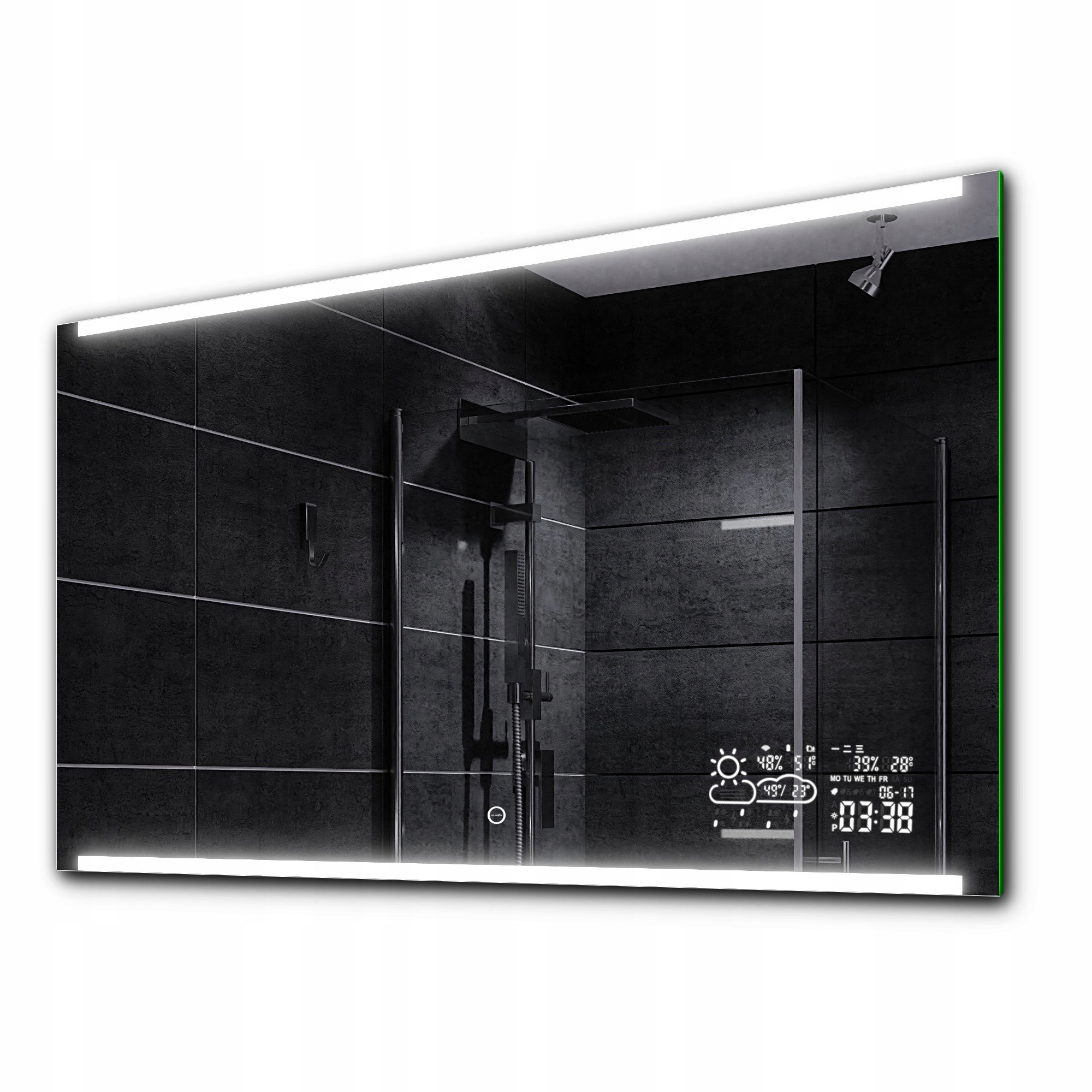 

Lustro łazienkowe Led pogoda dotyk 140x60 Hobart