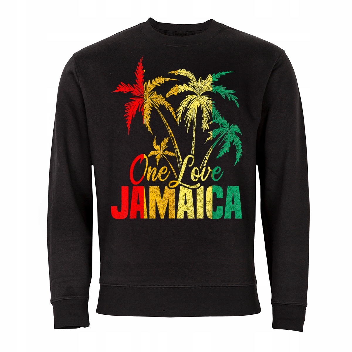 

Bluza Muzyczna Reggae Jamaica Rasta One Love Palmy