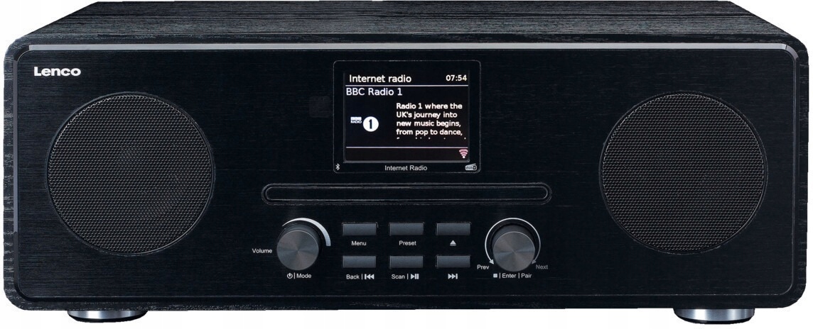 Radio sieciowe Dab+, Fm, internetowe Lenco DIR-260