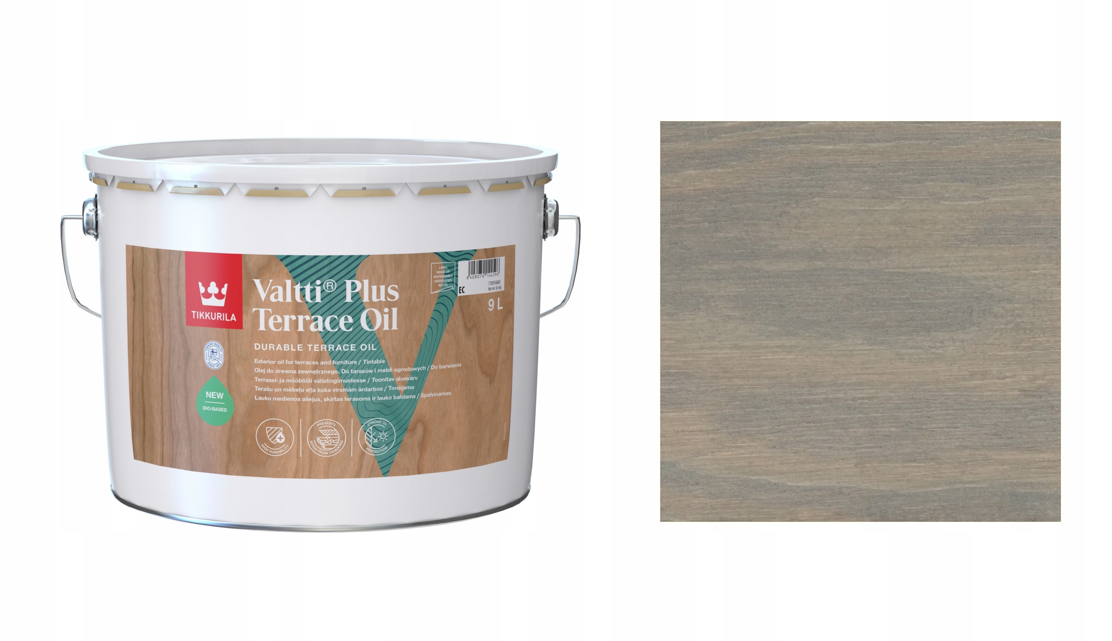 Tikkurila Valtti Plus Terrace Oil 9L 5141 Olej Na Terasy