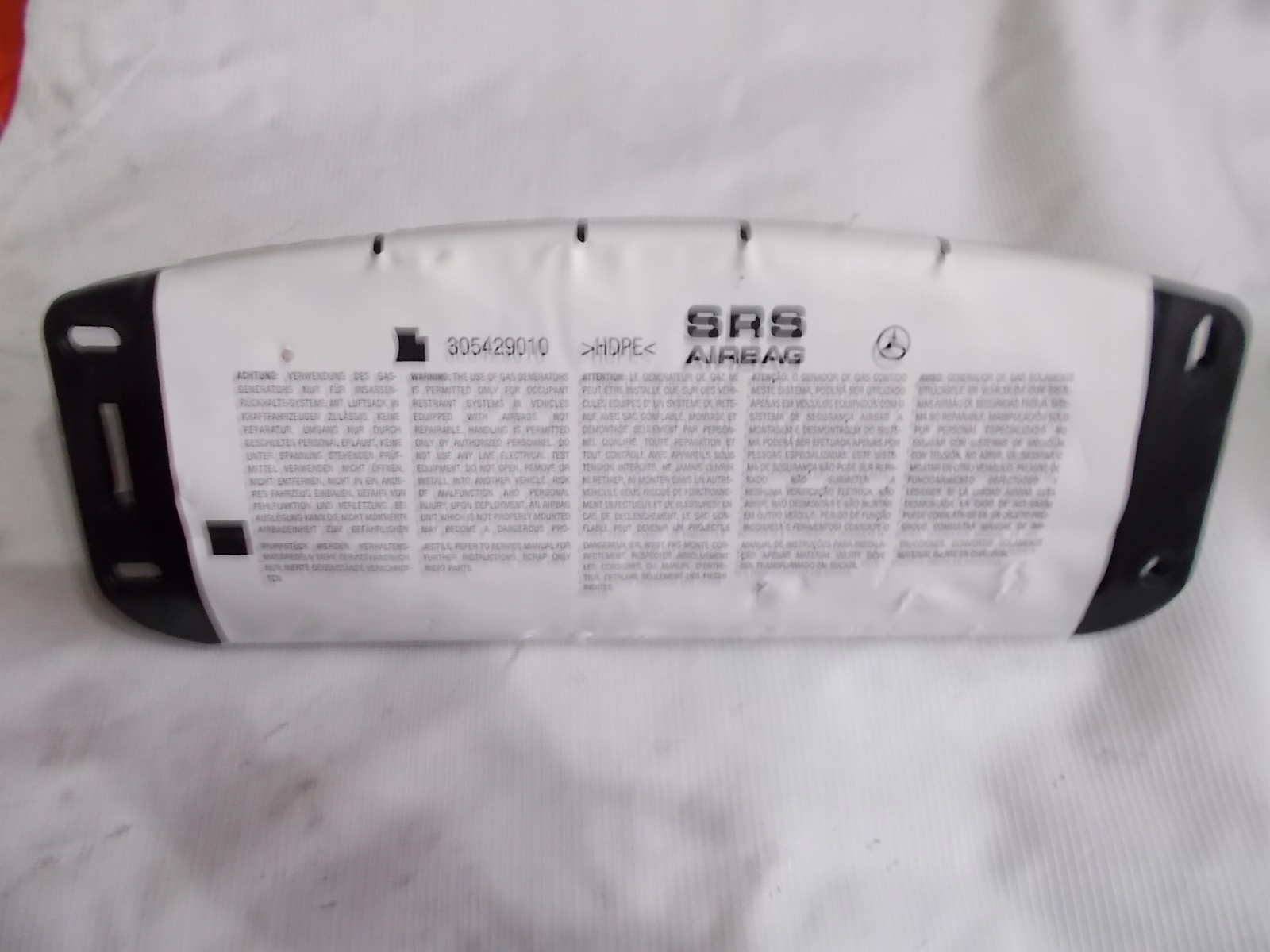 MERCEDES C W204 AIRBAG PODUSZKA PASAŻERA NOWA