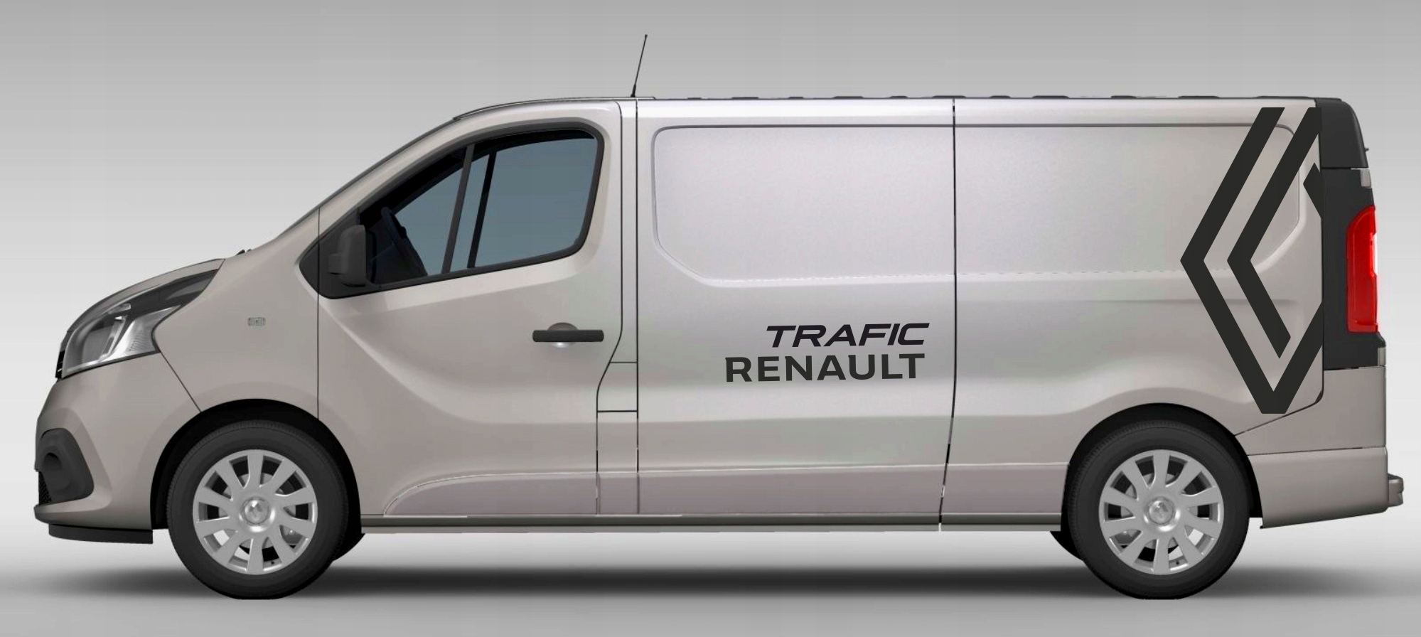 Samolepky na Renault Trafic logo 02 fólie