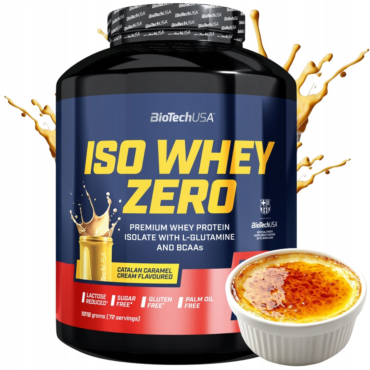 Biotech Iso Whey Zero 1816g Isolate Izolát Bílkoviny Wpi Catalan katalánský