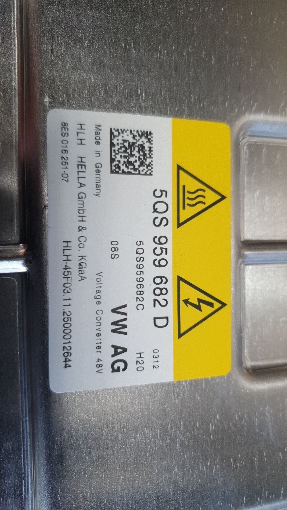 Audi A3 8Y Inwerter/Centralina di tensione 5QS959682D