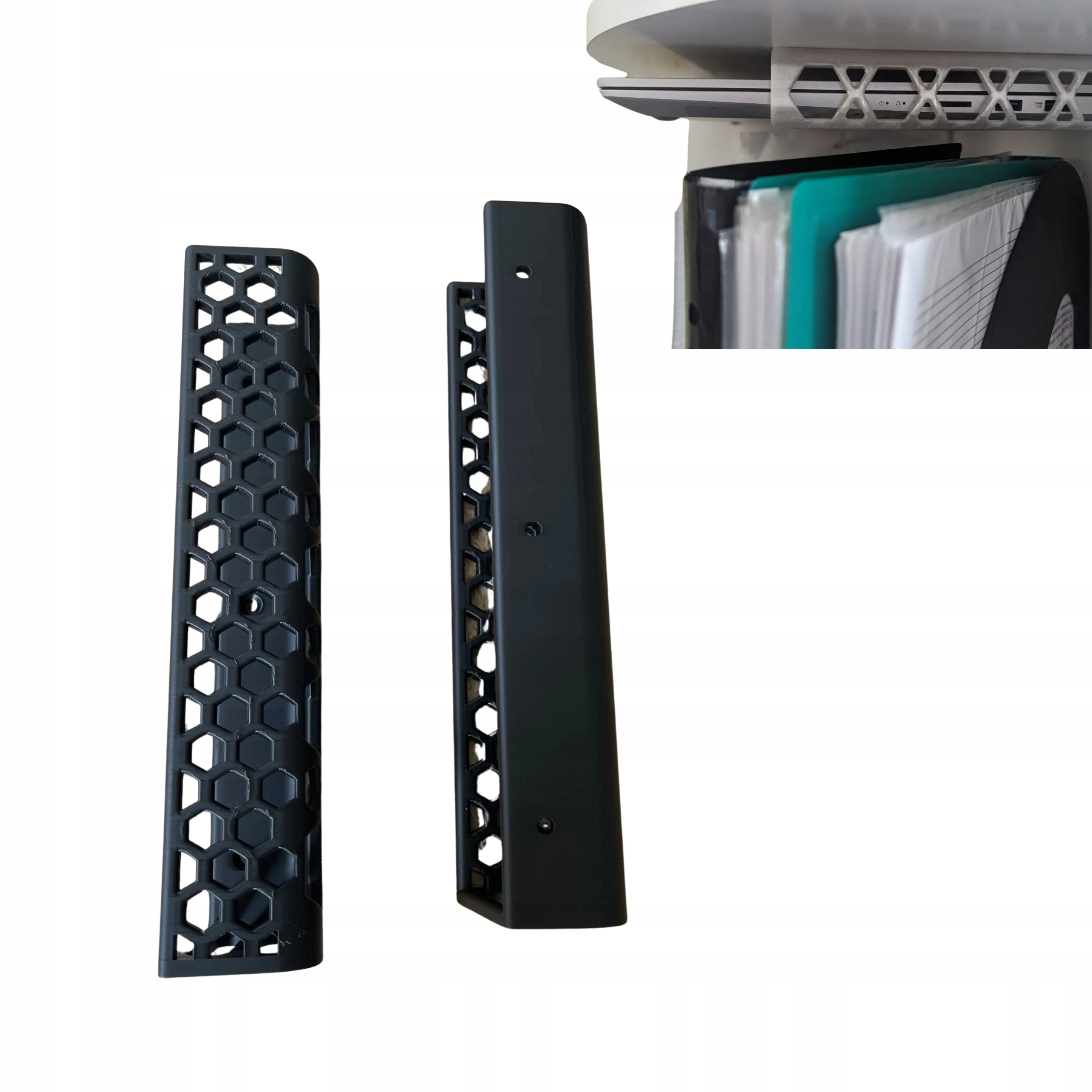 Uchwyt Organizer Pod Biurko Na Laptopa Do 5KG Oszczędza Miejsce